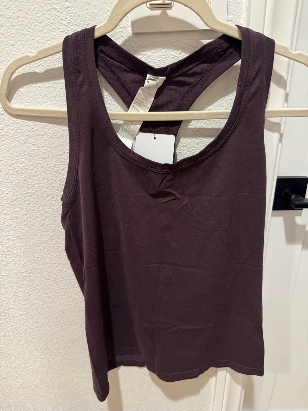 Fabletics Plum Racerback Tank